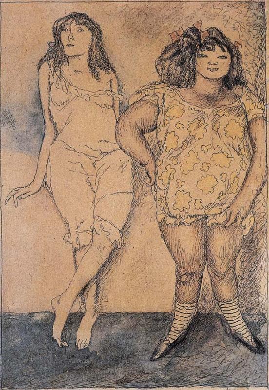 Jules Pascin Two lady